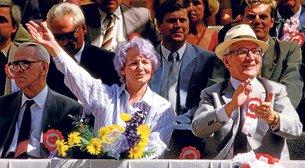 DDR-Staatschef Erich Honecker und Ehefrau Margot: Ihre Urnen können doch nach Berlin kommen