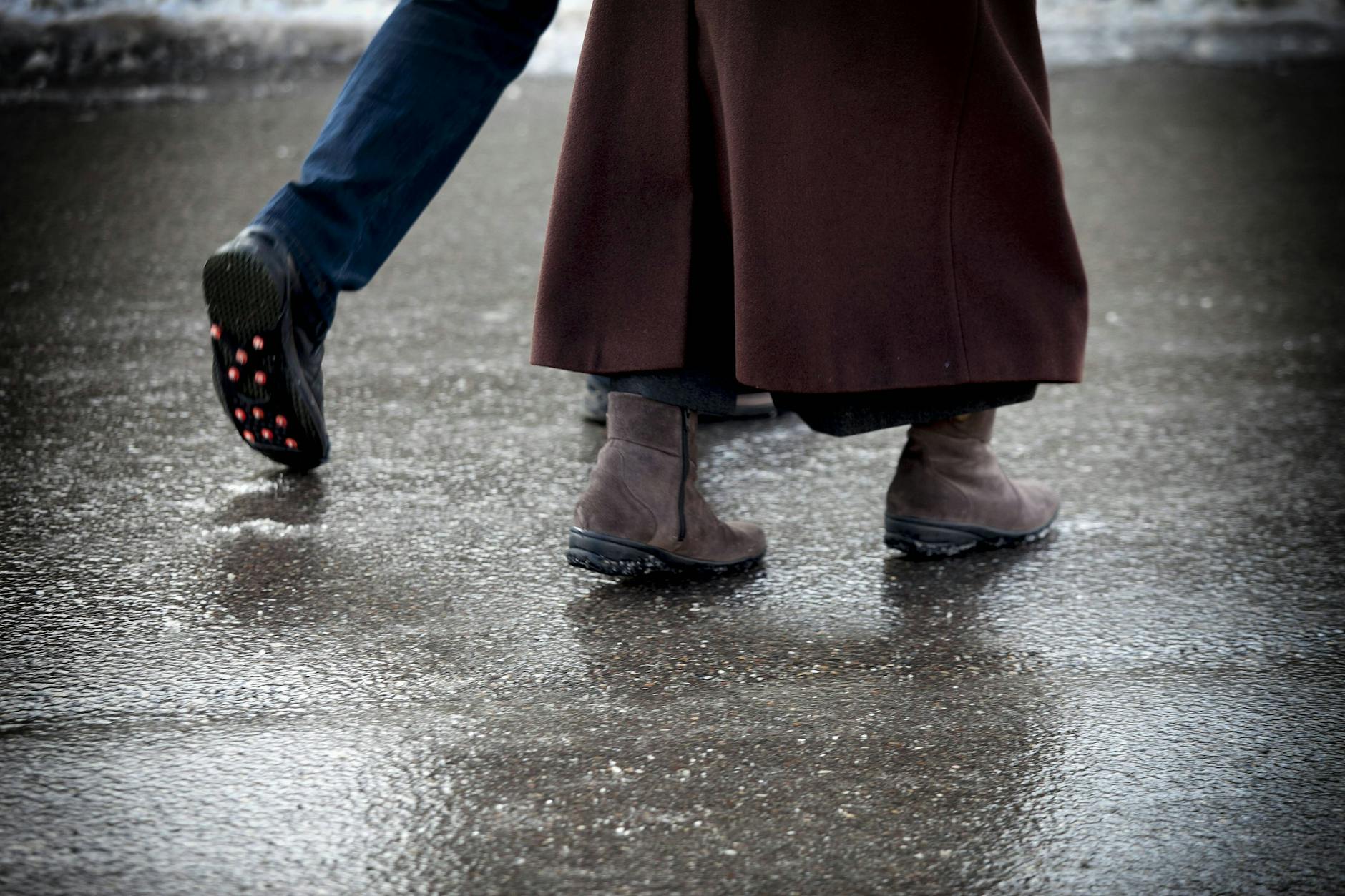 In Berlin wird es die nächsten Tagen sehr glatt auf den Straßen.