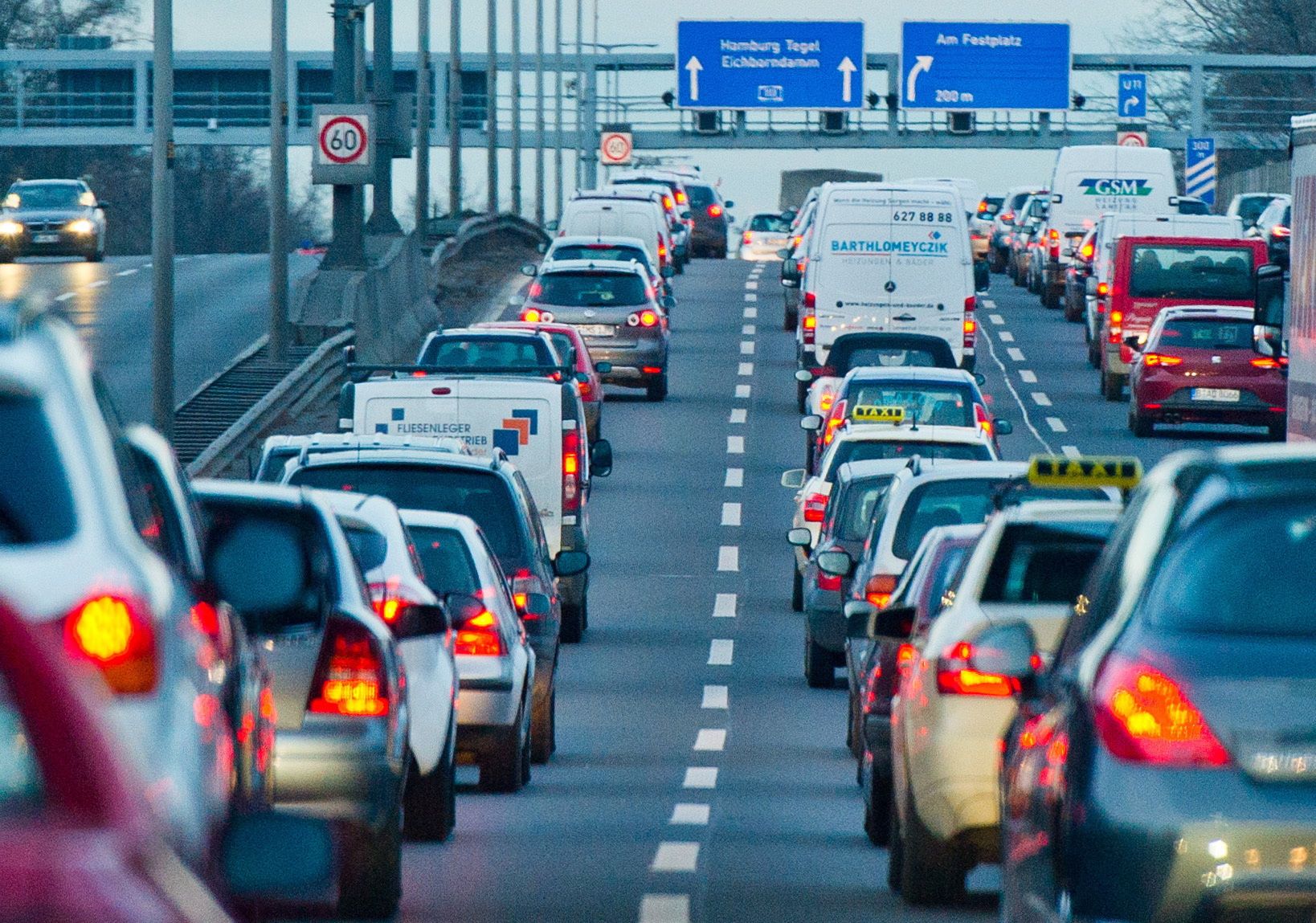 Image - Nächtliche Vollsperrung der A111 wegen U6-Baustelle! Auch A115 wird dichtgemacht