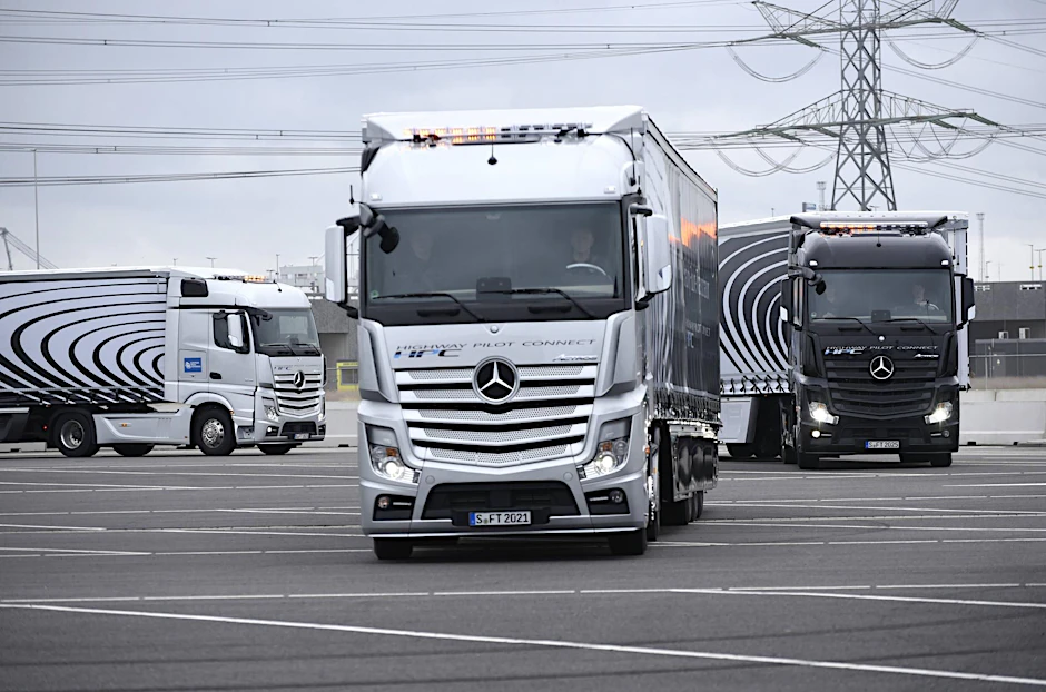 Lkw von Daimler gibt es auch als E-Variante. Nur stockt der Verkauf in Europa noch stark.