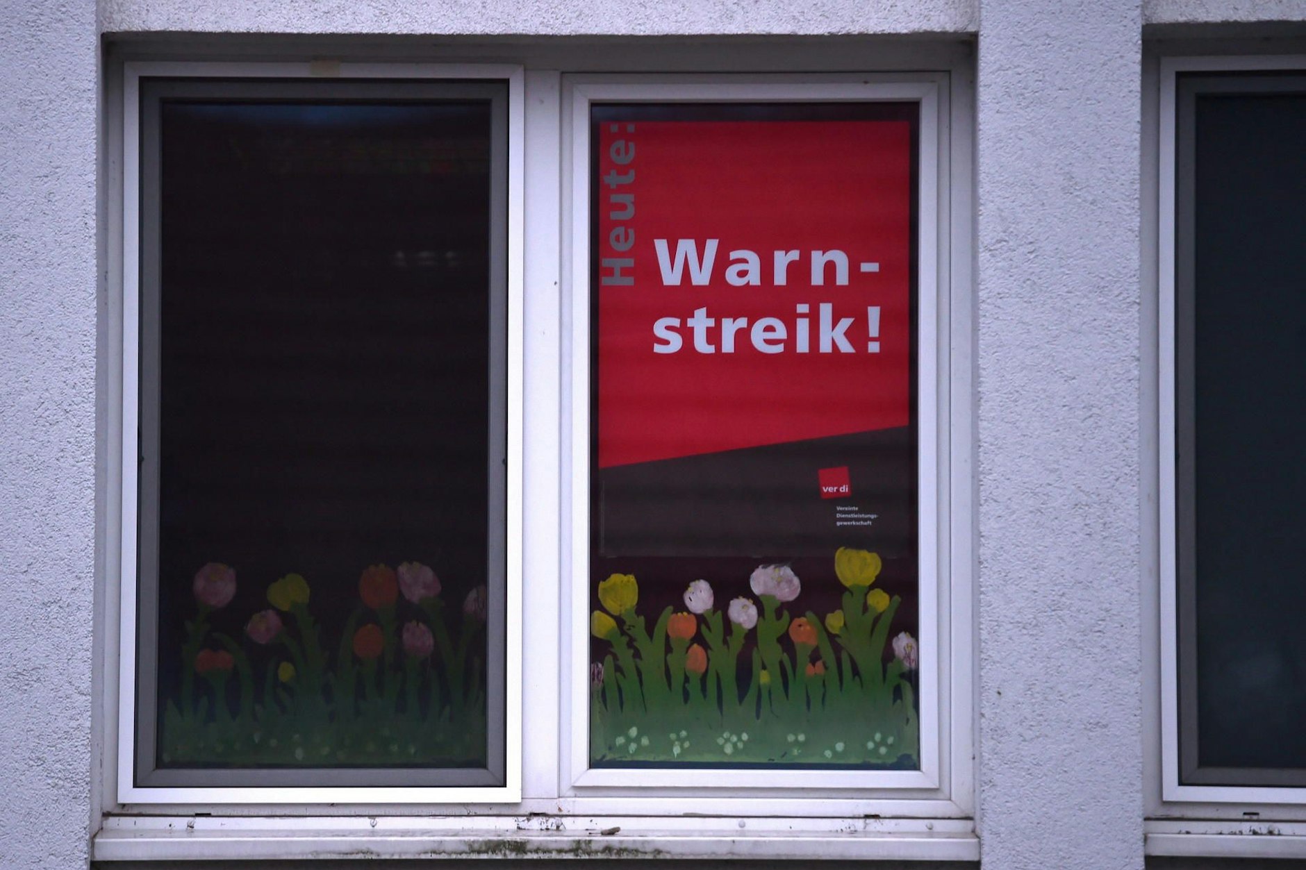 Weiterer Warnstreik der Erzieher und Sozialarbeiter.