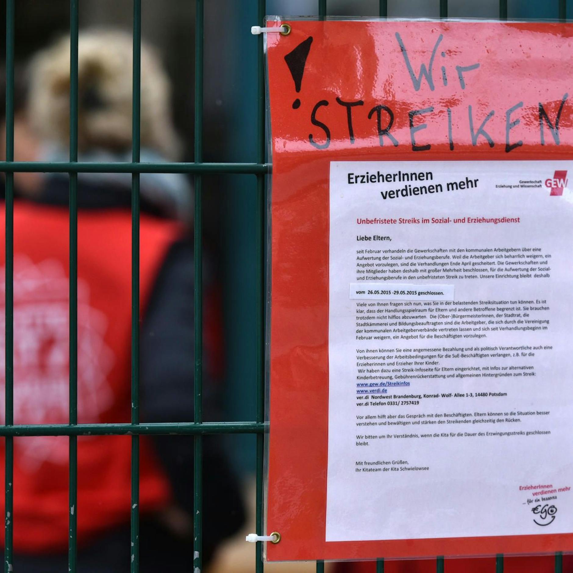 Image - Heutige Kita- und Schulschließungen lassen Berliner Eltern verzweifeln