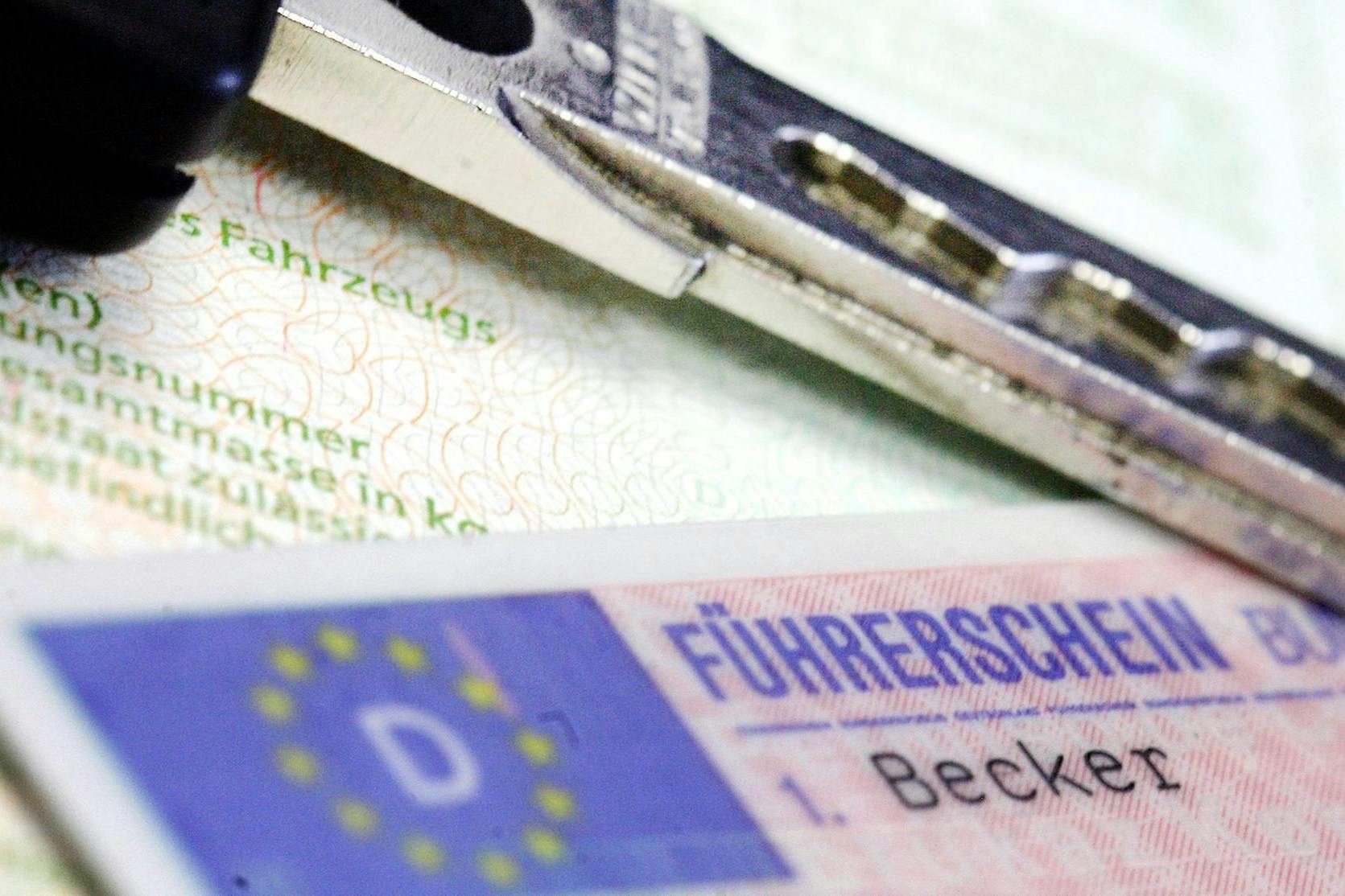Wenn's klemmt beim Führerschein.