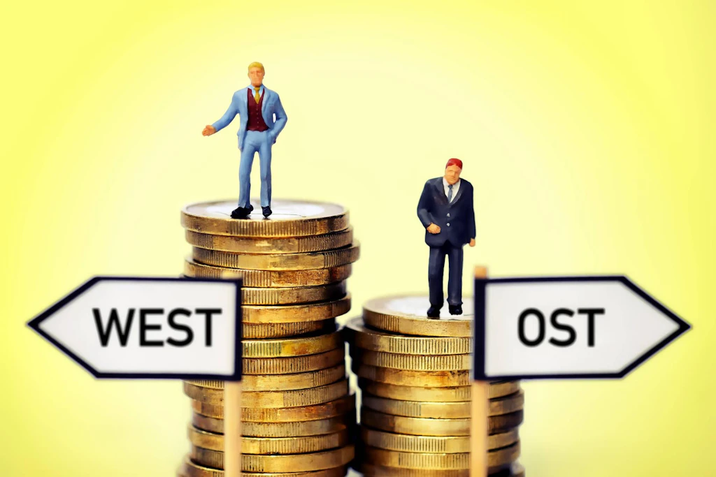 Ungleiche Gehälter: In Ostdeutschland verdienen die Menschen laut der Jobbörse Stepstone im Schnitt
