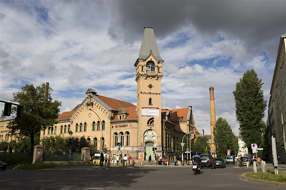 Eine von mehreren Brauereien in Prenzlauer Berg: Auch die Kulturbrauerei, in der bis 1967 gebraut wurde, liegt an der Radroute.