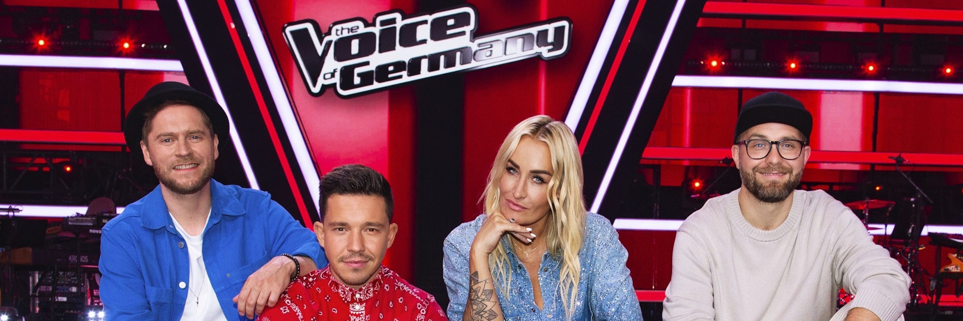 Sie beurteilen ihre Kandidaten nur nach Gehör: Johannes Oerding, Nico Santos, Sarah Connor und Mark Forster sind die Coaches bei „The Voice of Germany“.