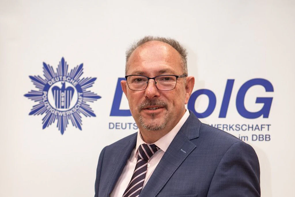 Bodo Pfalzgraf ist noch bis Freitag Berliner Landesvorsitzender der Deutschen Polizeigewerkschaft.
