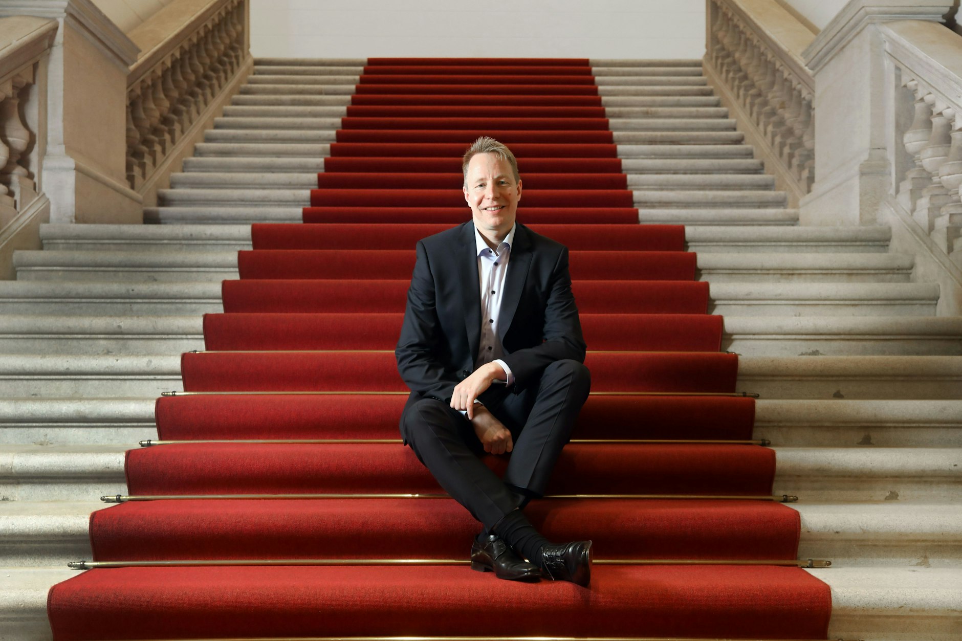 Dennis Buchner (SPD) ist für Weißensee im Abgeordnetenhaus unterwegs.