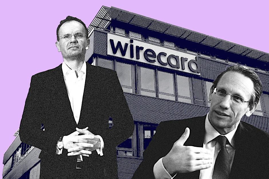 Wirecard-CEO Markus Braun und Staatssekretär Jörg Kukies.