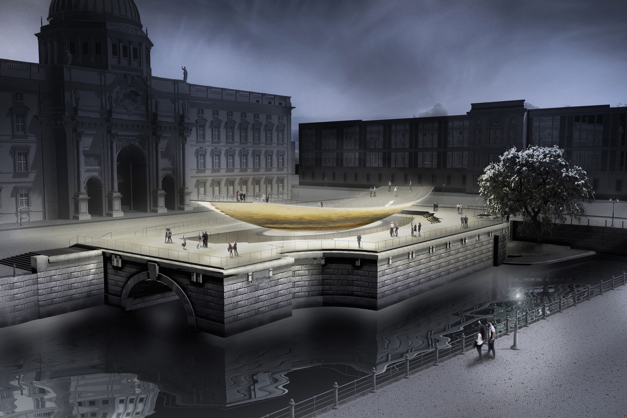 Einheitswippe auf der Kippe: Das Projekt muss neu ausgeschrieben werden