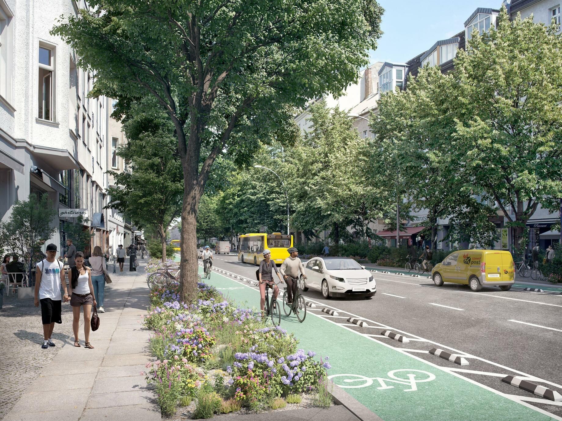 Krach um neue Pläne: Wie viel Autoverkehr verträgt die Berliner Torstraße?