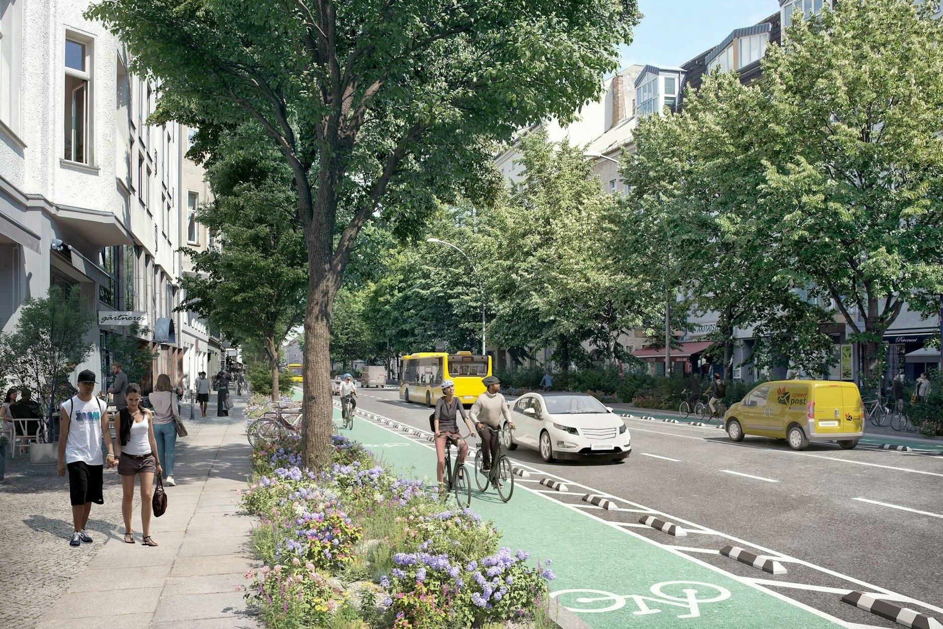 So soll die neue Torstraße mal aussehen.