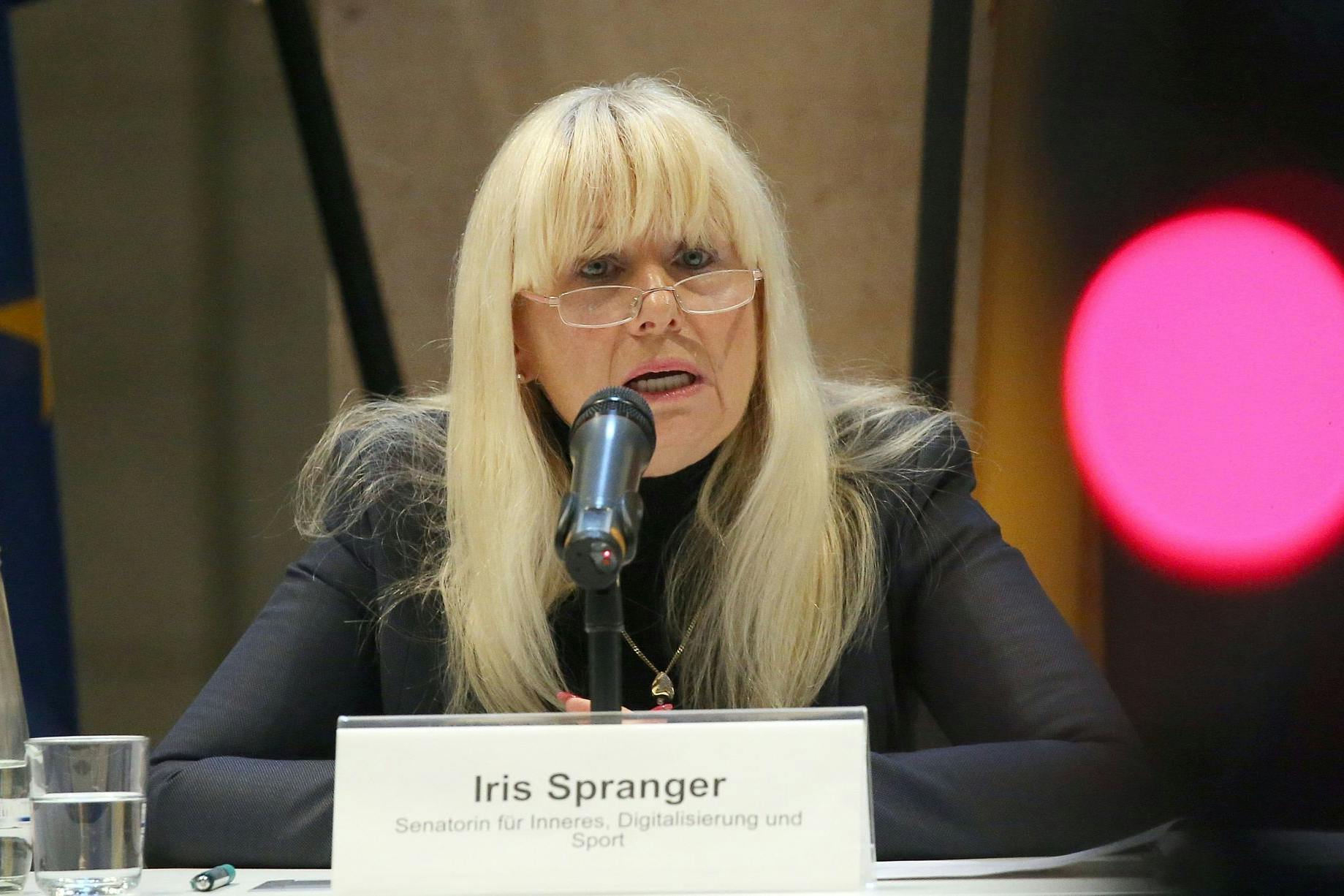 Iris Spranger (SPD), Innensenatorin von Berlin