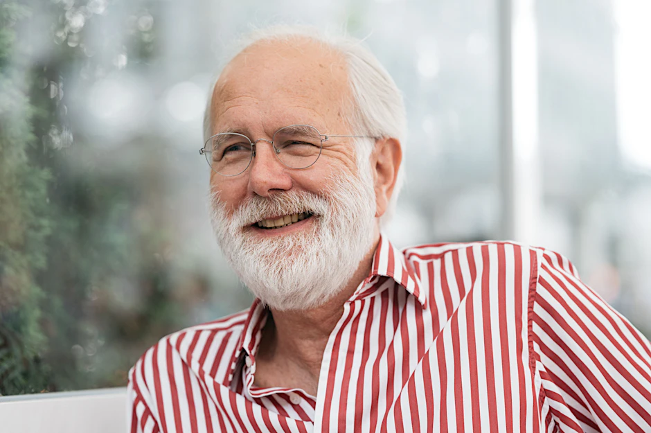 Harald Schmidt im Porträt.
              