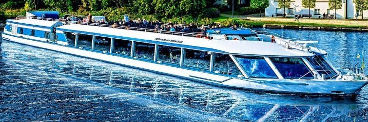 Bis zu fünf Stunden Erholung pur, eine Wohltat für die Sinne, Abschalten vom Großstadtstress und einfach entspannen: Schifffahrt „Rund um die Müggelberge“