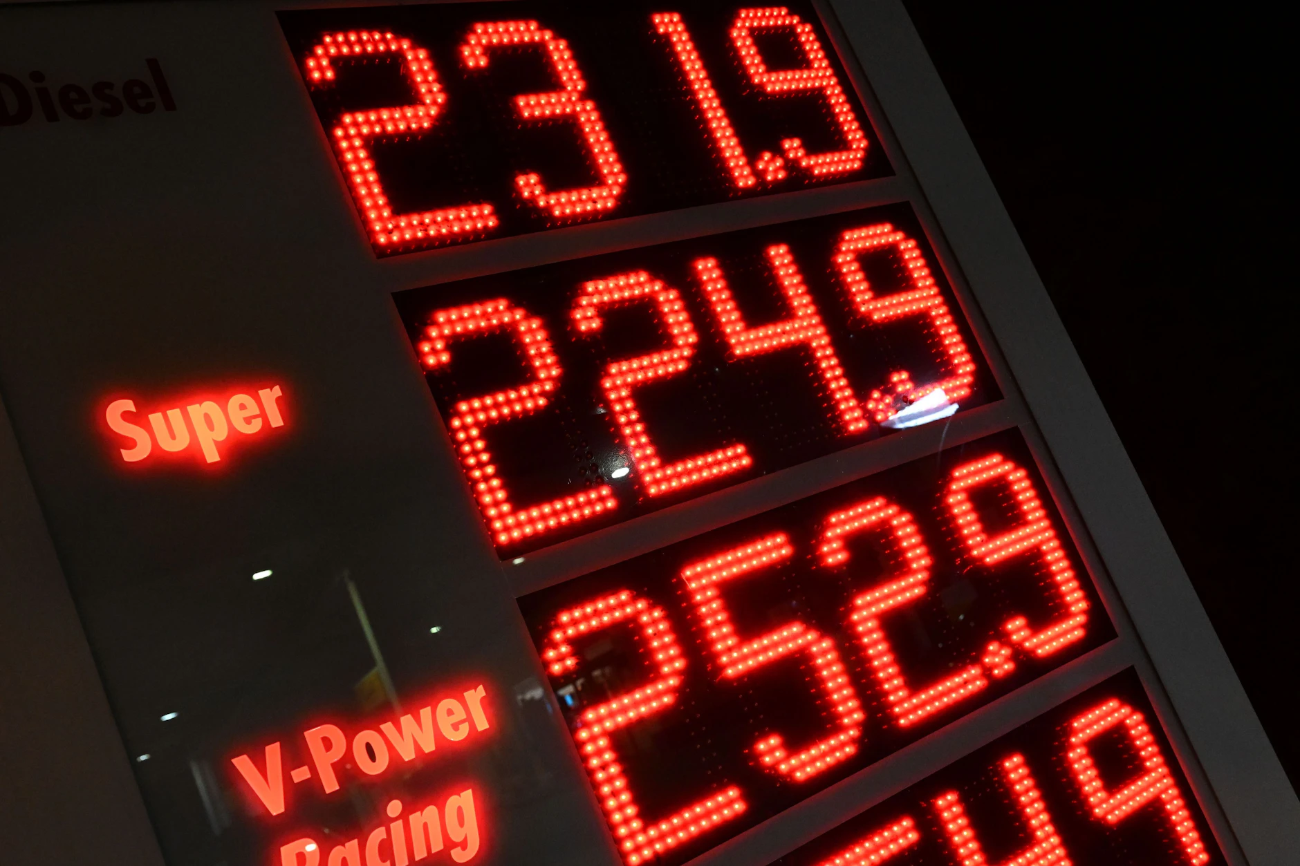 Die Spritpreise in Deutschland sind am explodieren.