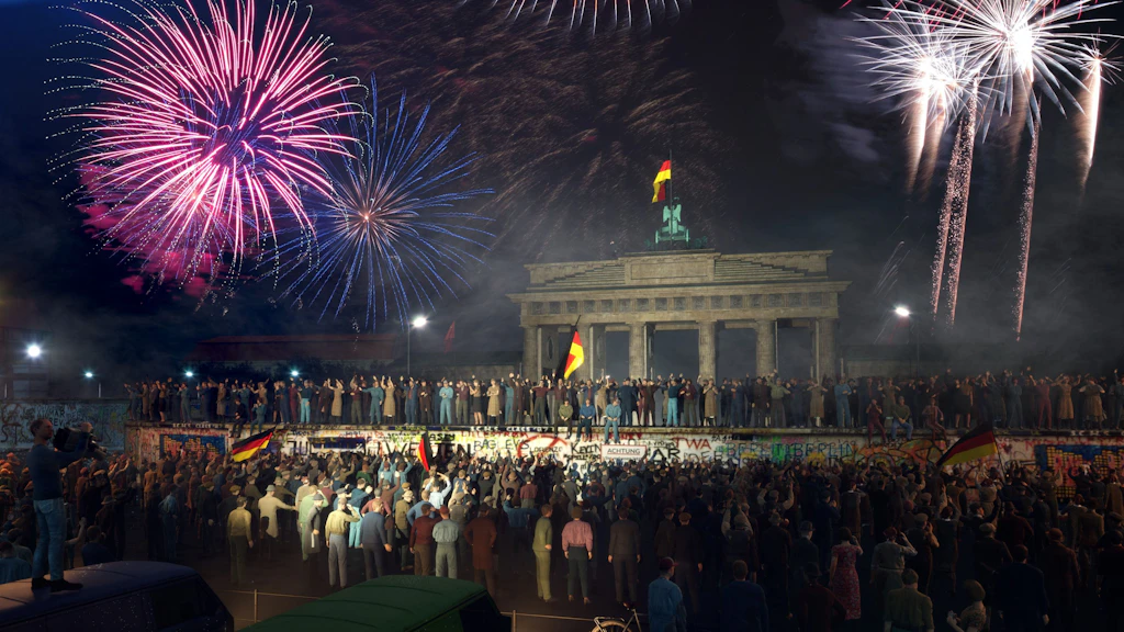 Den Mauerfall 1989 noch einmal erleben ...