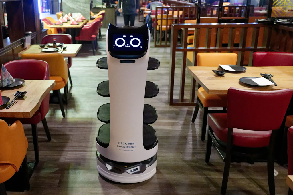 So ähnlich sah auch der Gastro-R2-D2 im Restaurant an der Havel aus.