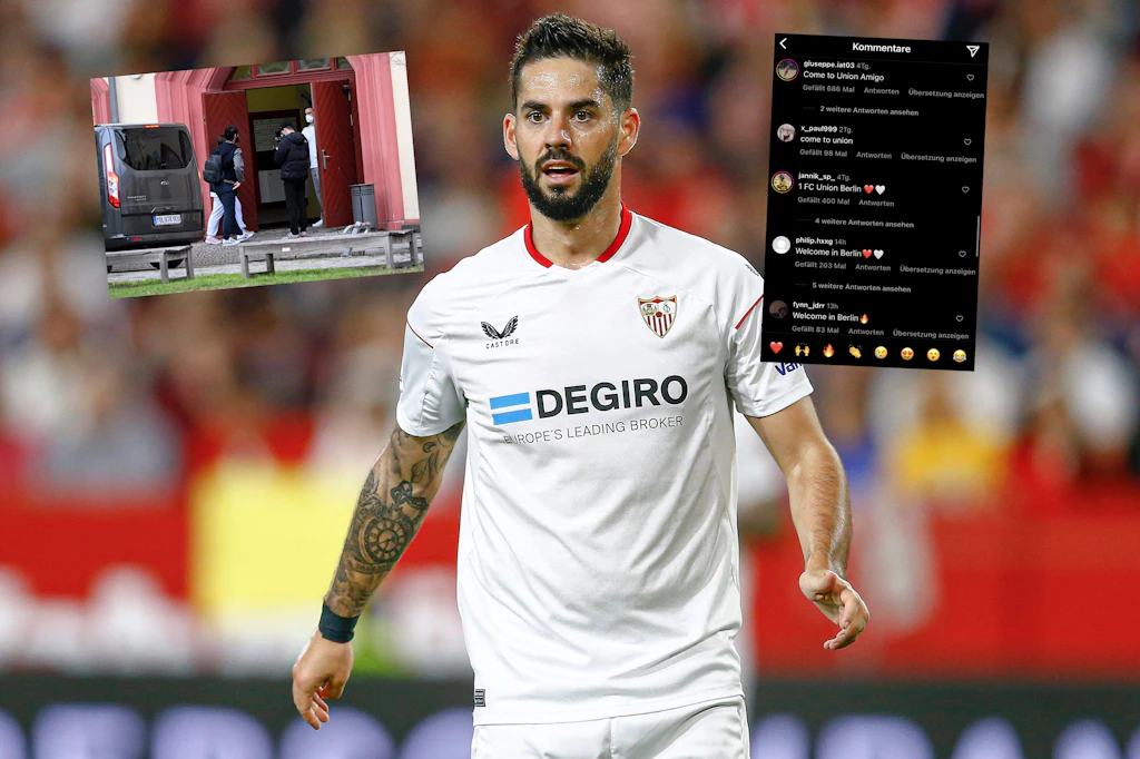 Ein eiserner Traum wird wahr: Superstar Isco bereits in Berlin – und die Fans des 1. FC Union rasten aus!