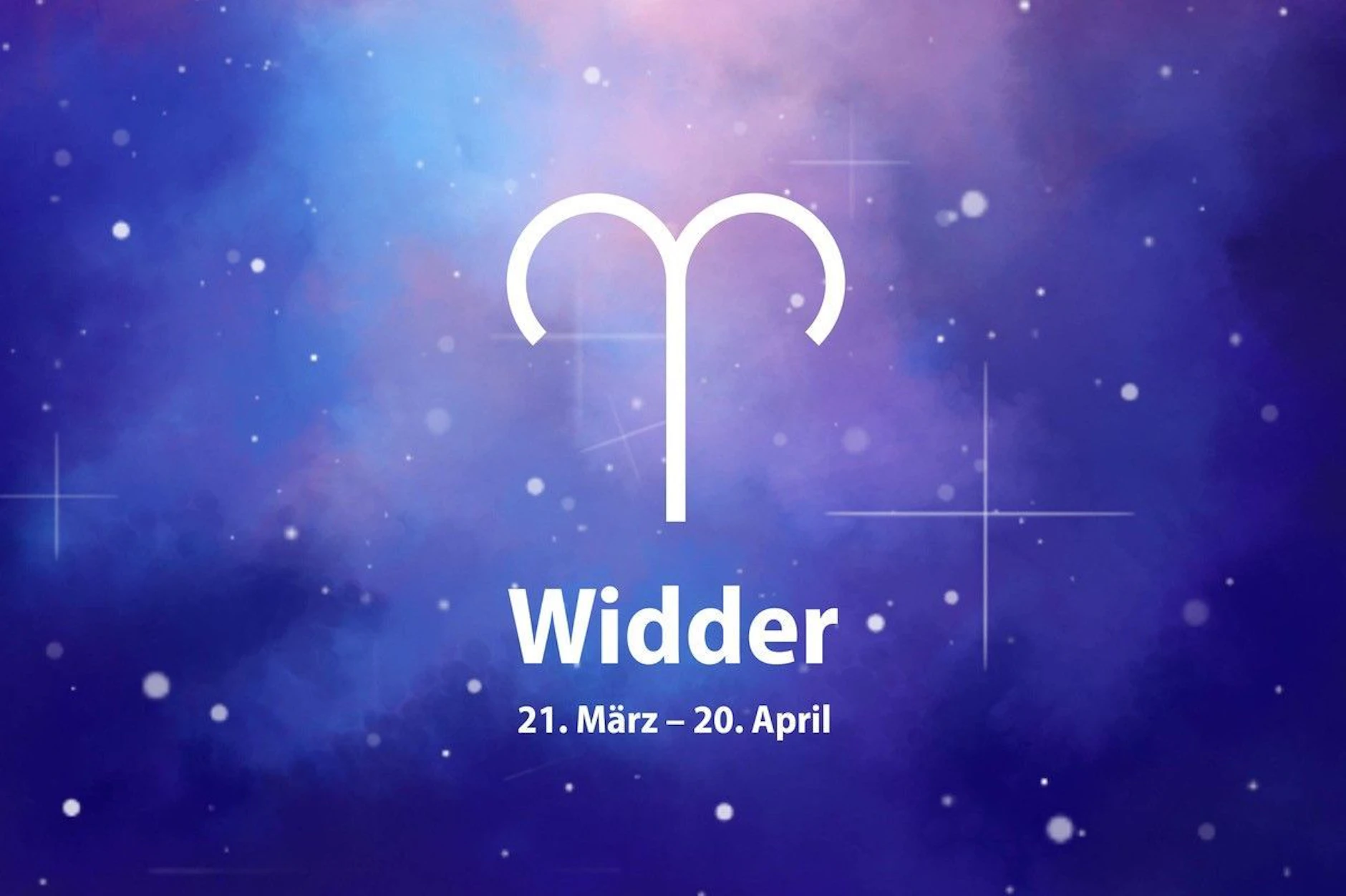 Zum Sternzeichen Widder gehören alle, die zwischen dem 21. März und dem 19. April geboren wurden.