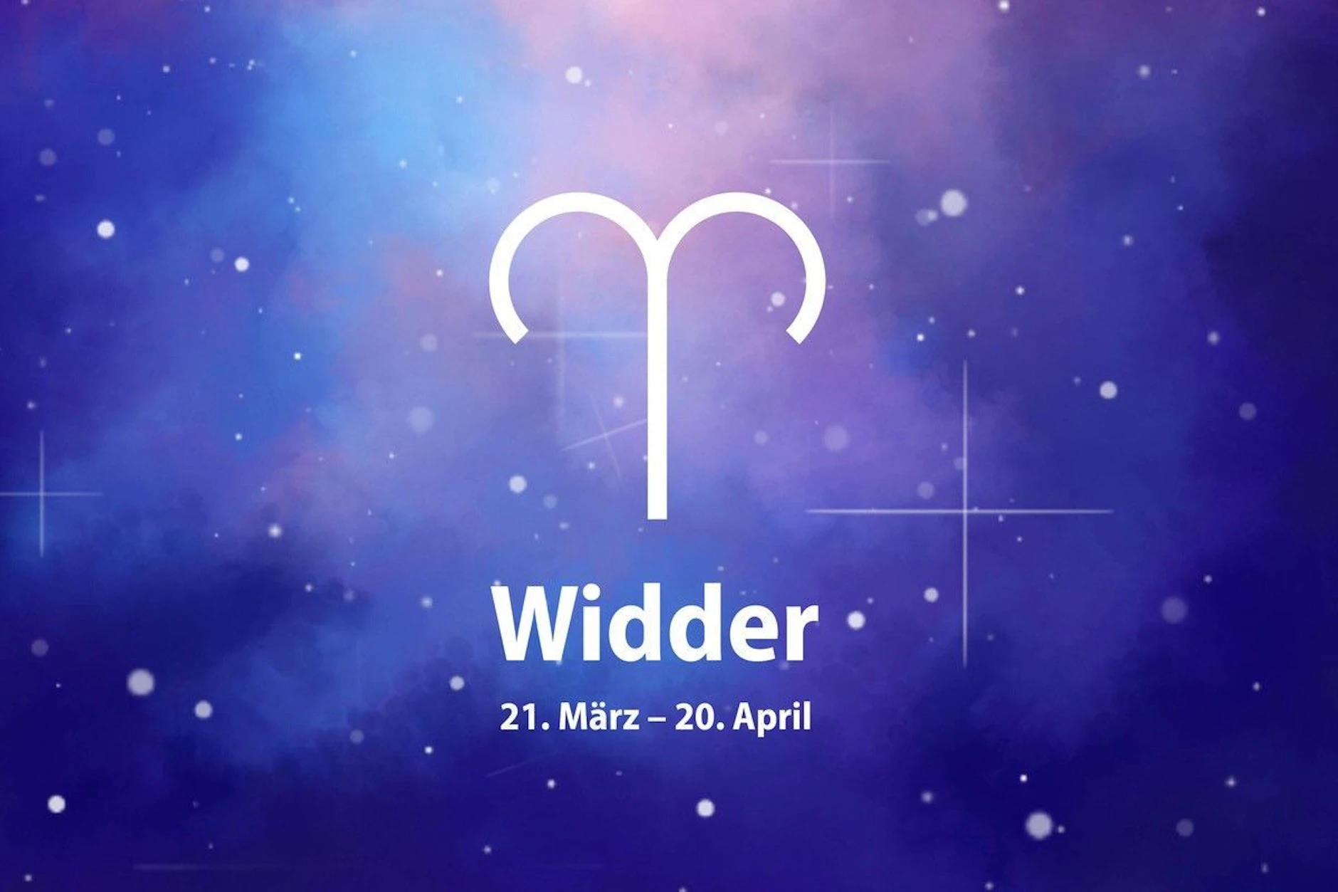 Zum Sternzeichen Widder gehören alle, die zwischen dem 21. März und dem 19. April geboren wurden. 
