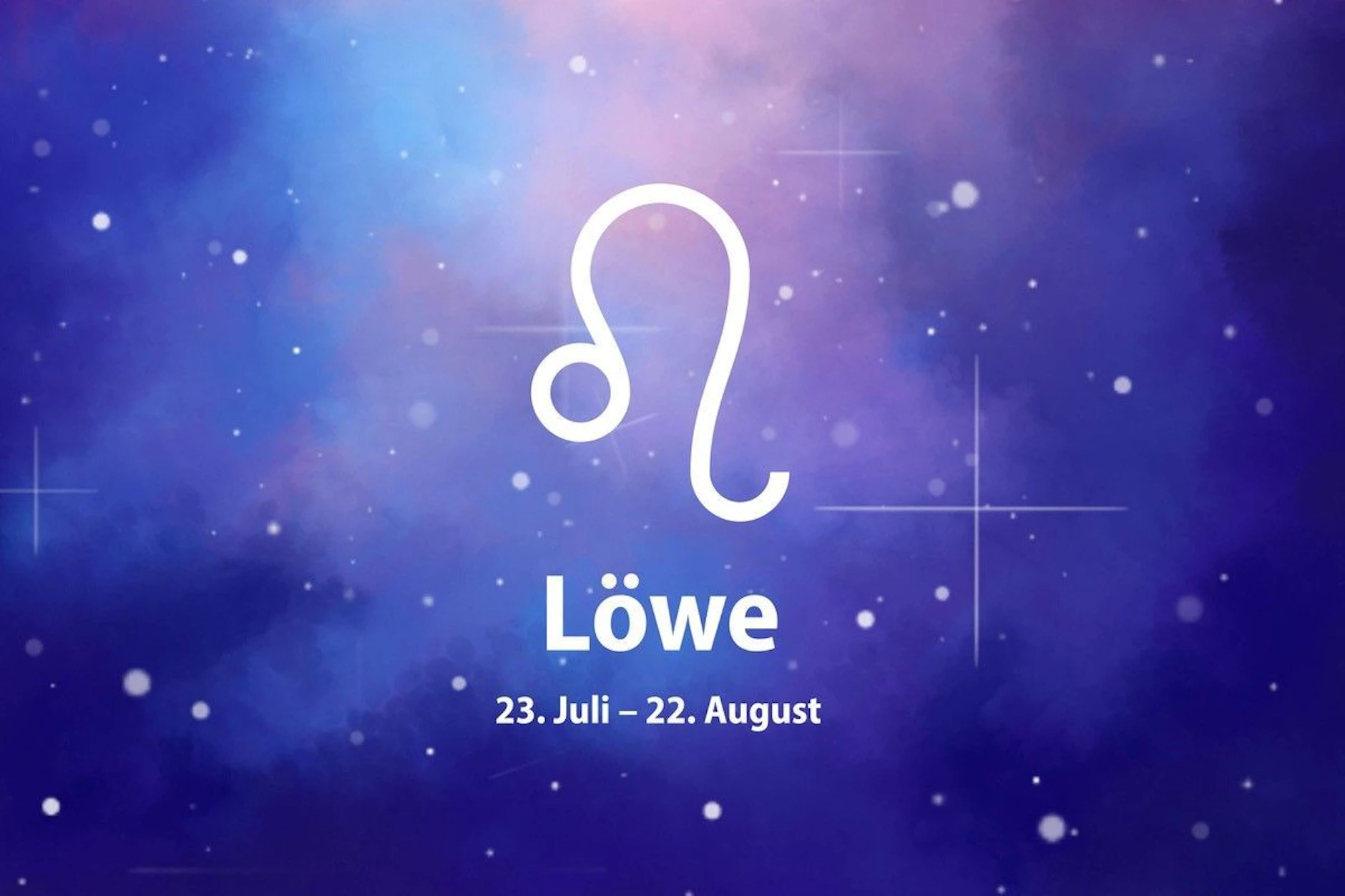 Zum Sternzeichen Löwe gehören alle, die zwischen dem 23. Juli und dem 22. August geboren wurden.
