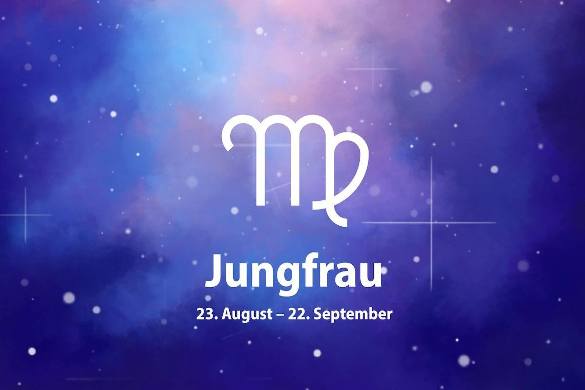 Zum Sternzeichen Jungfrau gehören alle, die zwischen dem 23. August und dem 22. September geboren wurden.