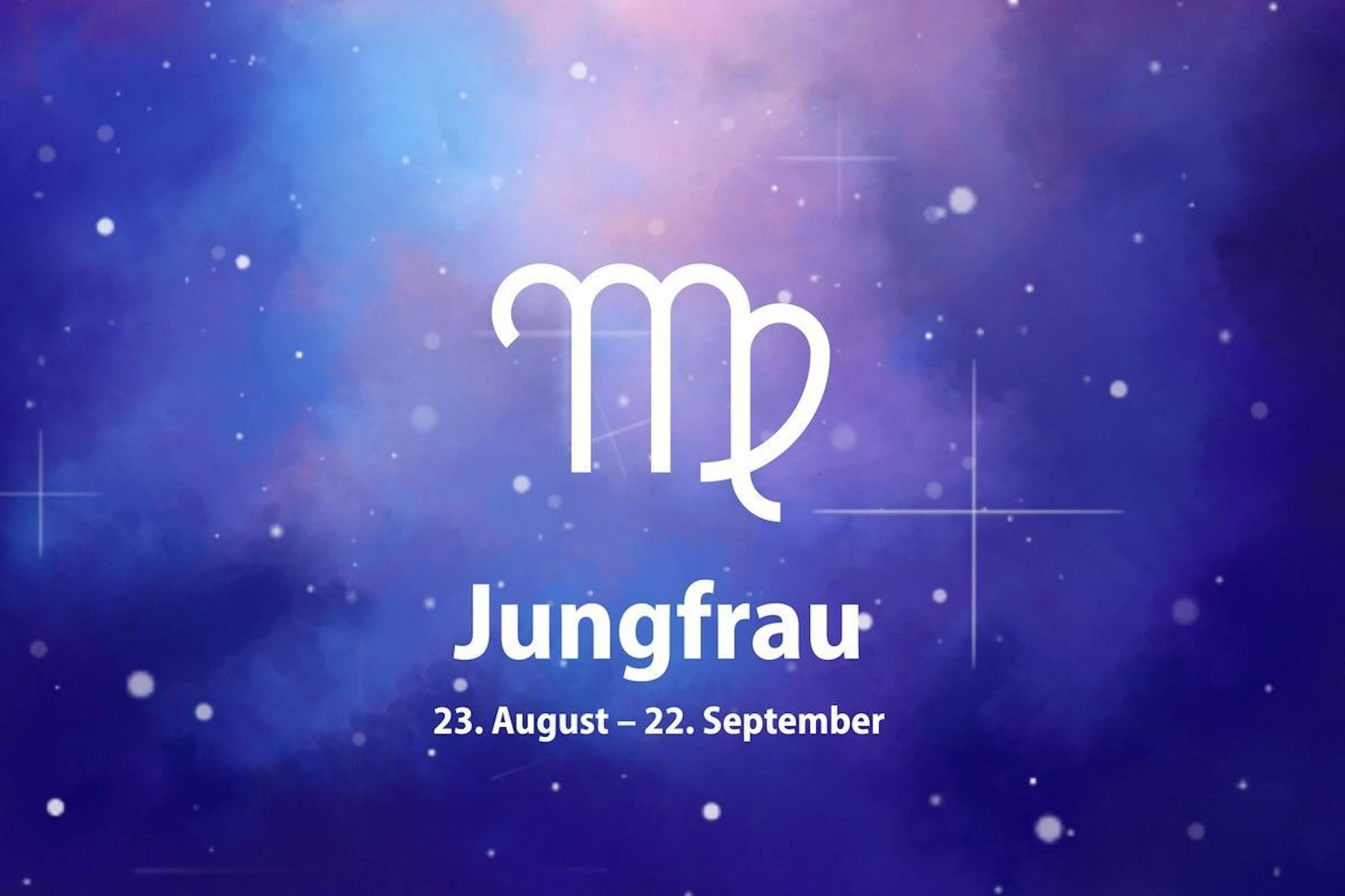 Zum Sternzeichen Jungfrau gehören alle, die zwischen dem 23. August und dem 22. September geboren wurden.