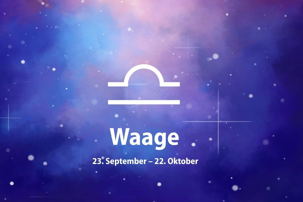 Zum Sternzeichen Waage gehören alle, die zwischen dem 23. September und dem 22. Oktober geboren wurden.