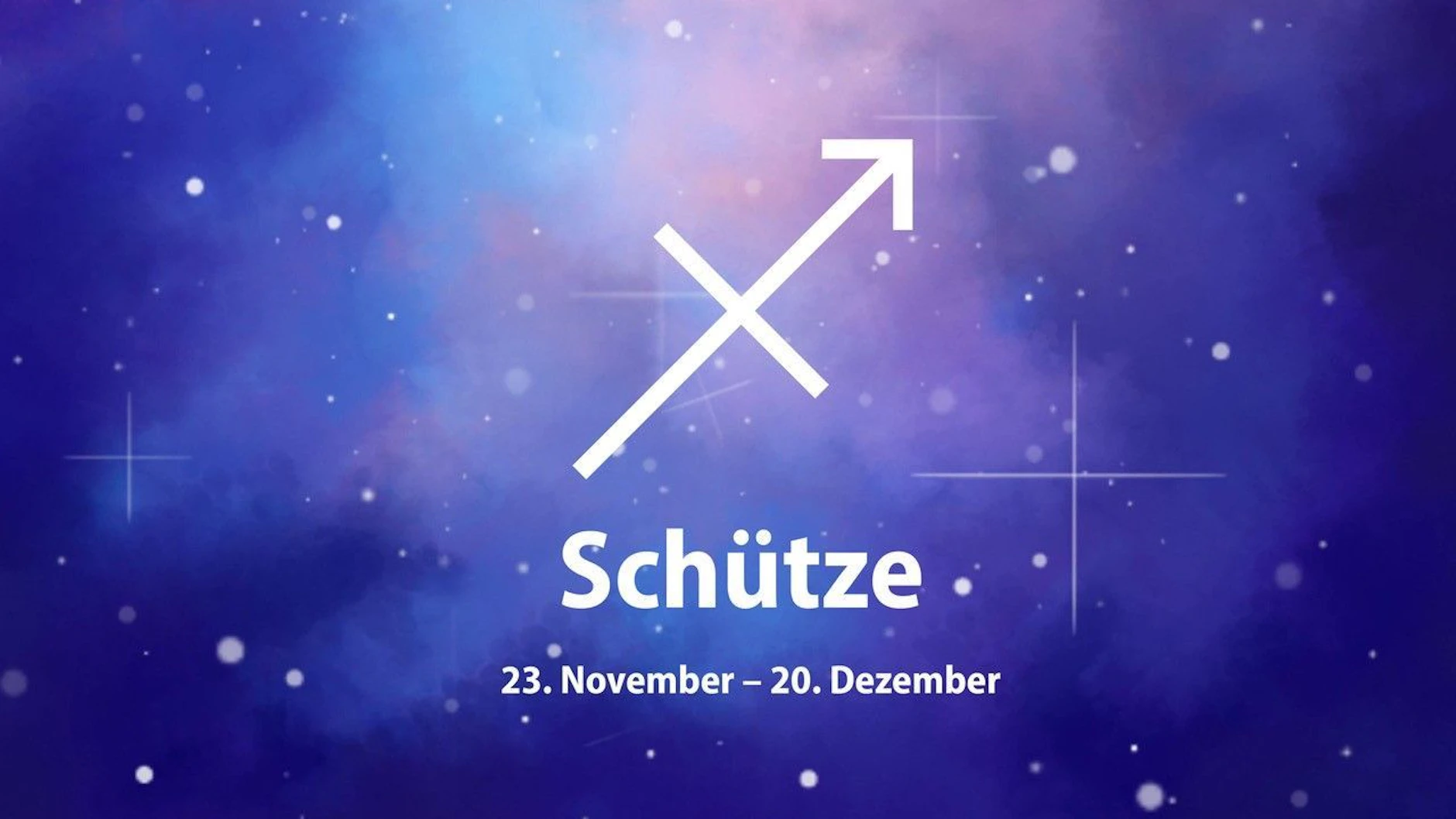 Zum Sternzeichen Schützen gehören alle, die zwischen dem 22. November und dem 21. Dezember geboren wurden. 