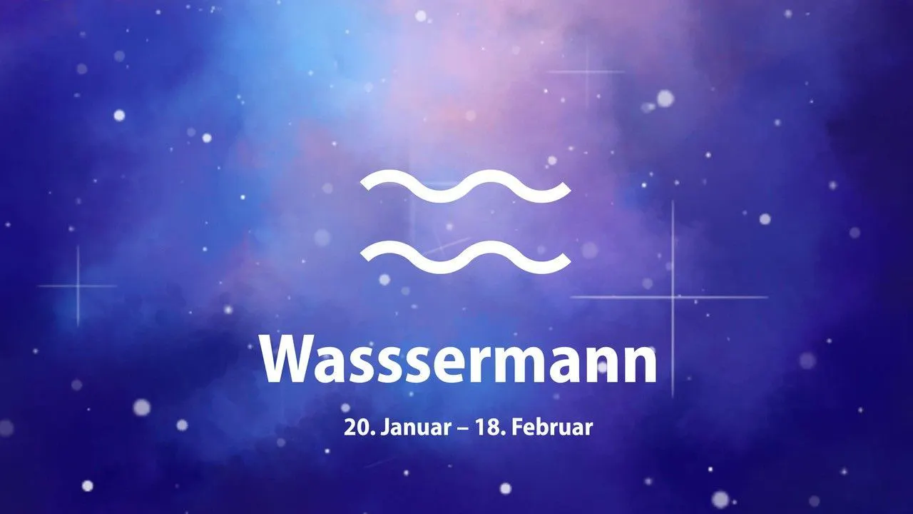 Zum Sternzeichen Wassermann gehören alle, die zwischen dem 20. Januar und dem 18. Februar geboren wurden.