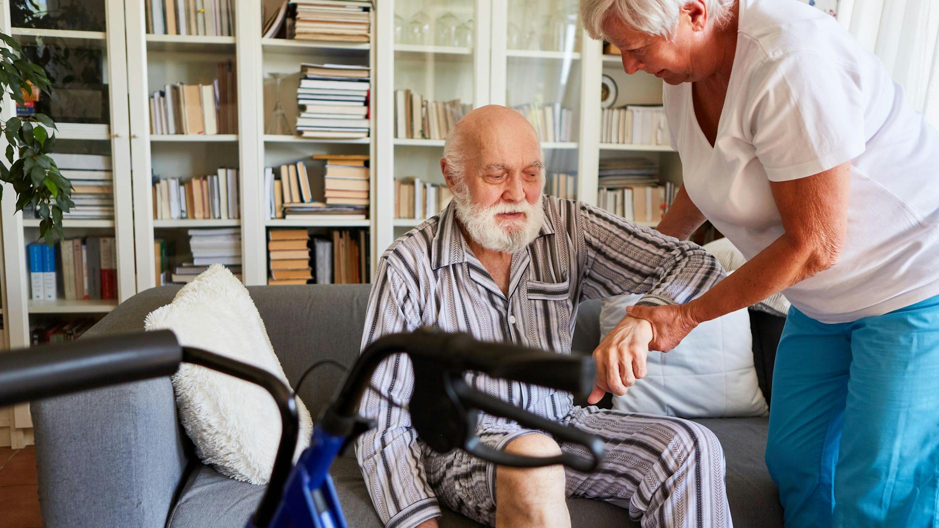 Mehr als 860.000 Menschen in Deutschland sind in Pflegegrad 1 eingestuft.