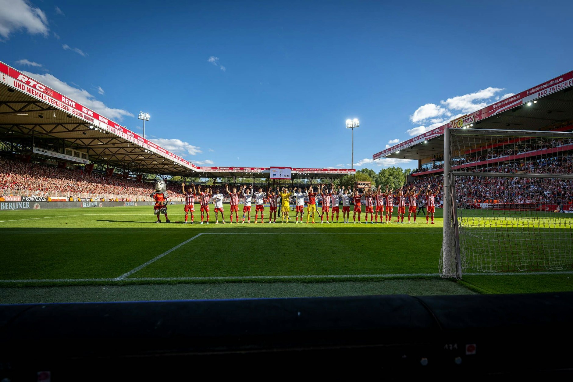 Das Stadion Alte Försterei in Köpenick