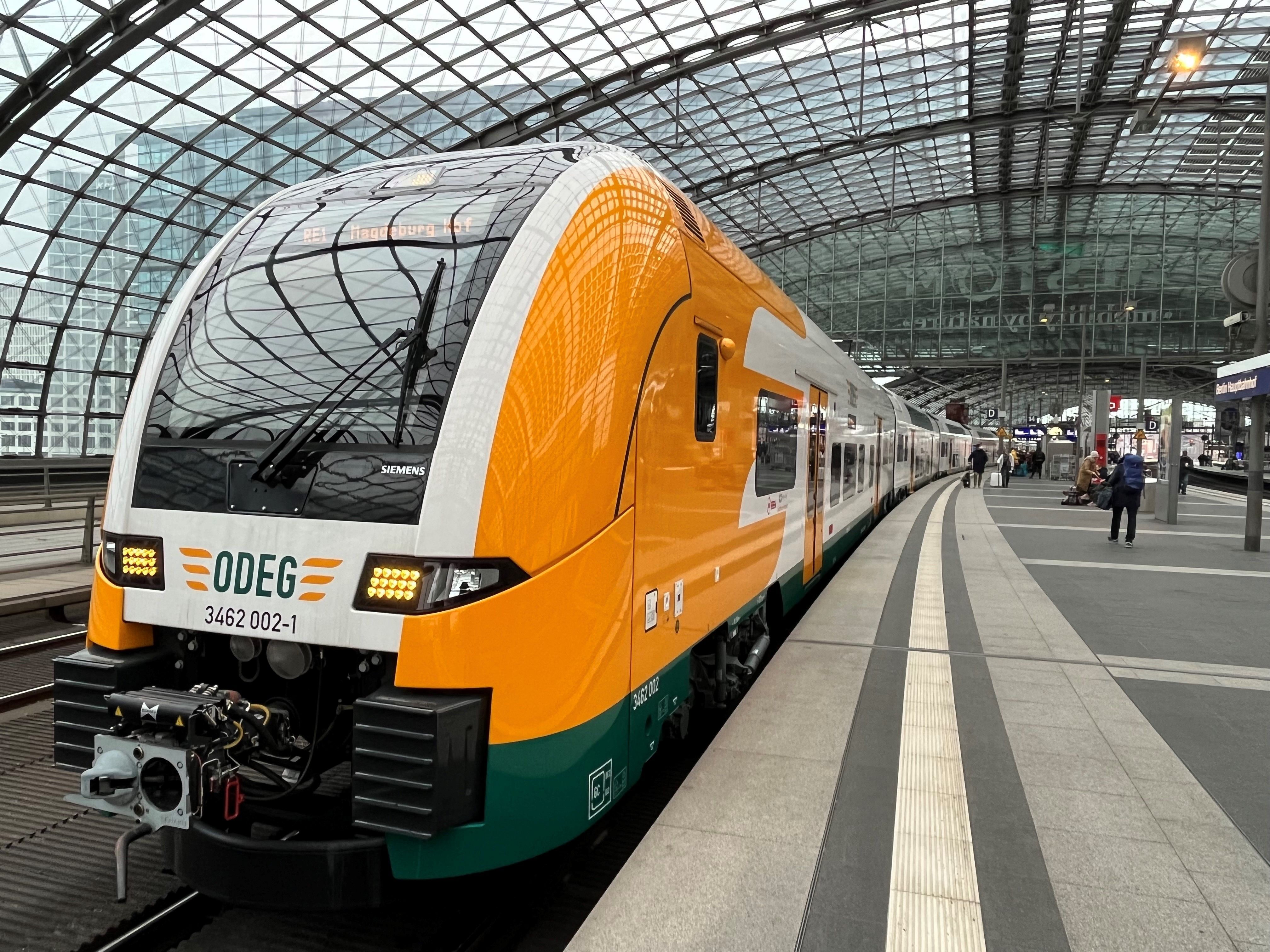 Image - Nach Brand im Stellwerk: Wann der Regionalexpress RE1 der ODEG wieder von Berlin nach Magdeburg fährt