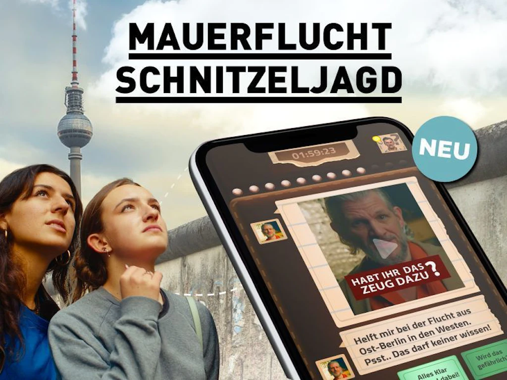 Stadtführung Rallye „Berliner Mauer“ Schnitzeljagd | Tickets!