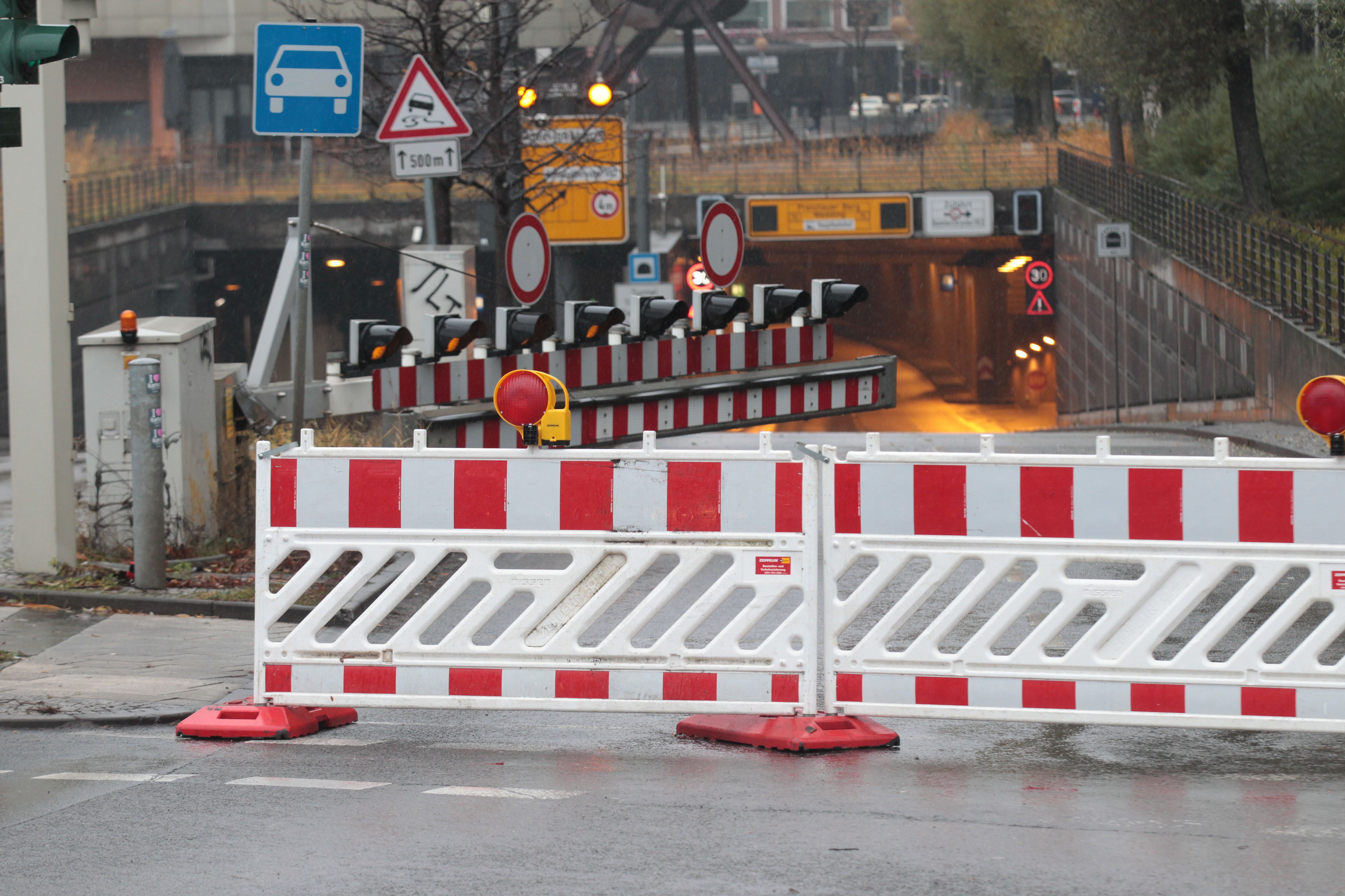 Der Tiergartentunnel bleibt bis mittags geschlossen