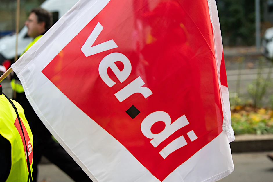 Verdi rief zu einem eintägigen Warnstreik auf