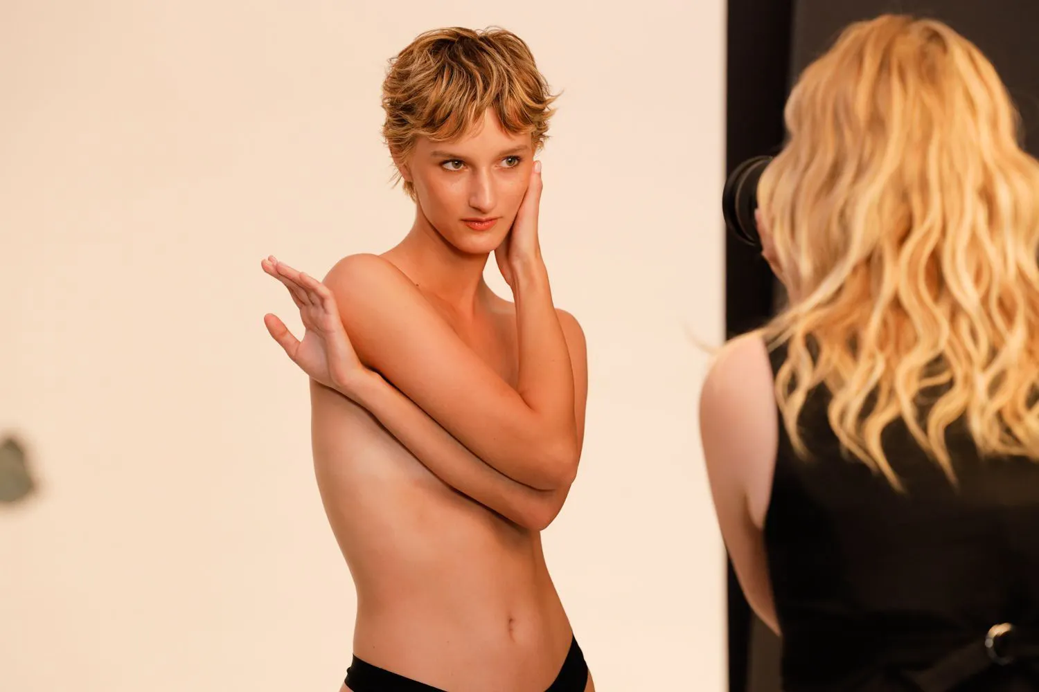 Anya Elsner 2023 bei „Germany's Next Topmodel“.