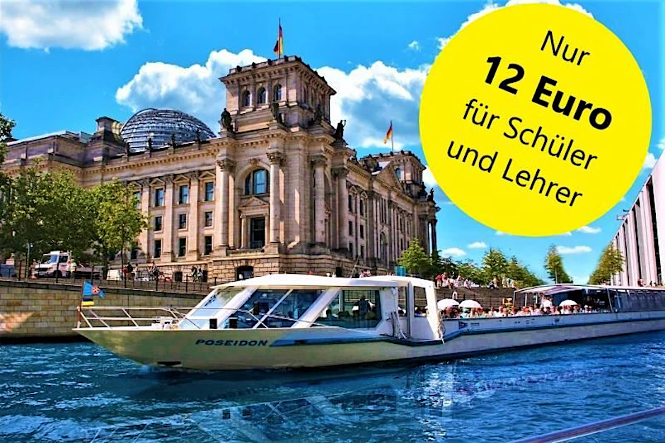 Eine entspannte Art Berlin kennenzulernen: ein Schiffstour auf der Spree.