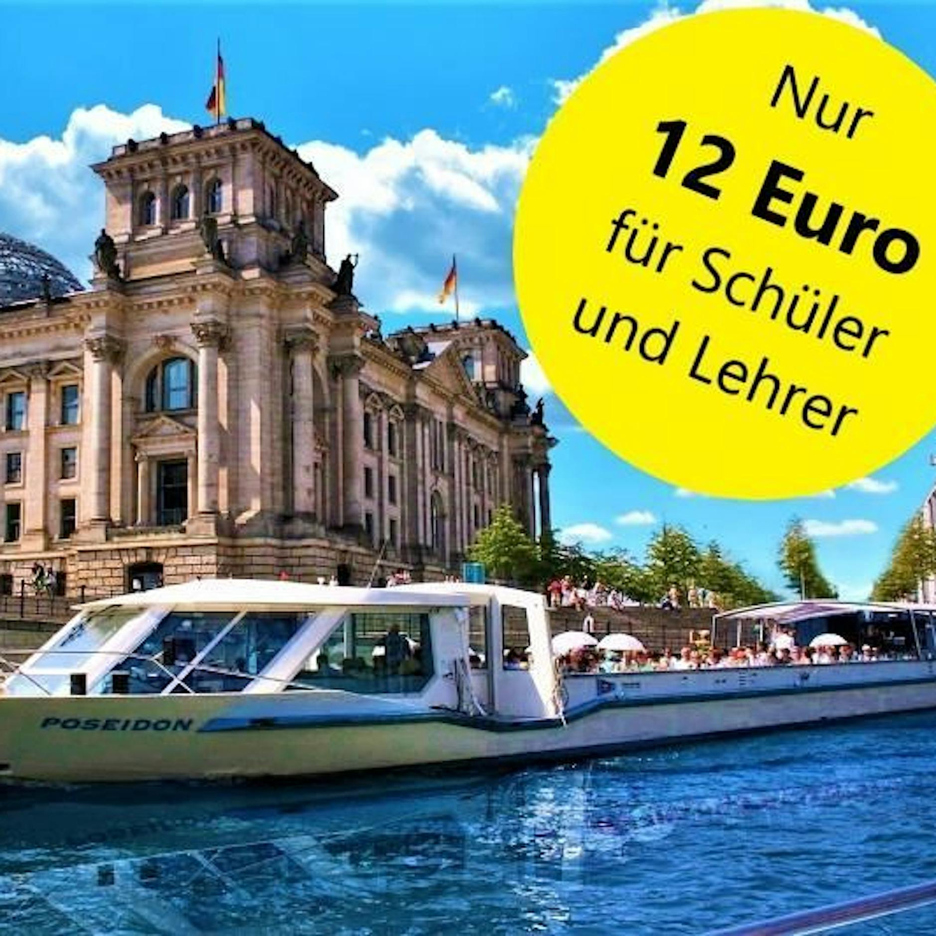 Schiffstour für Schulklassen 2026 Berlin | Tickets