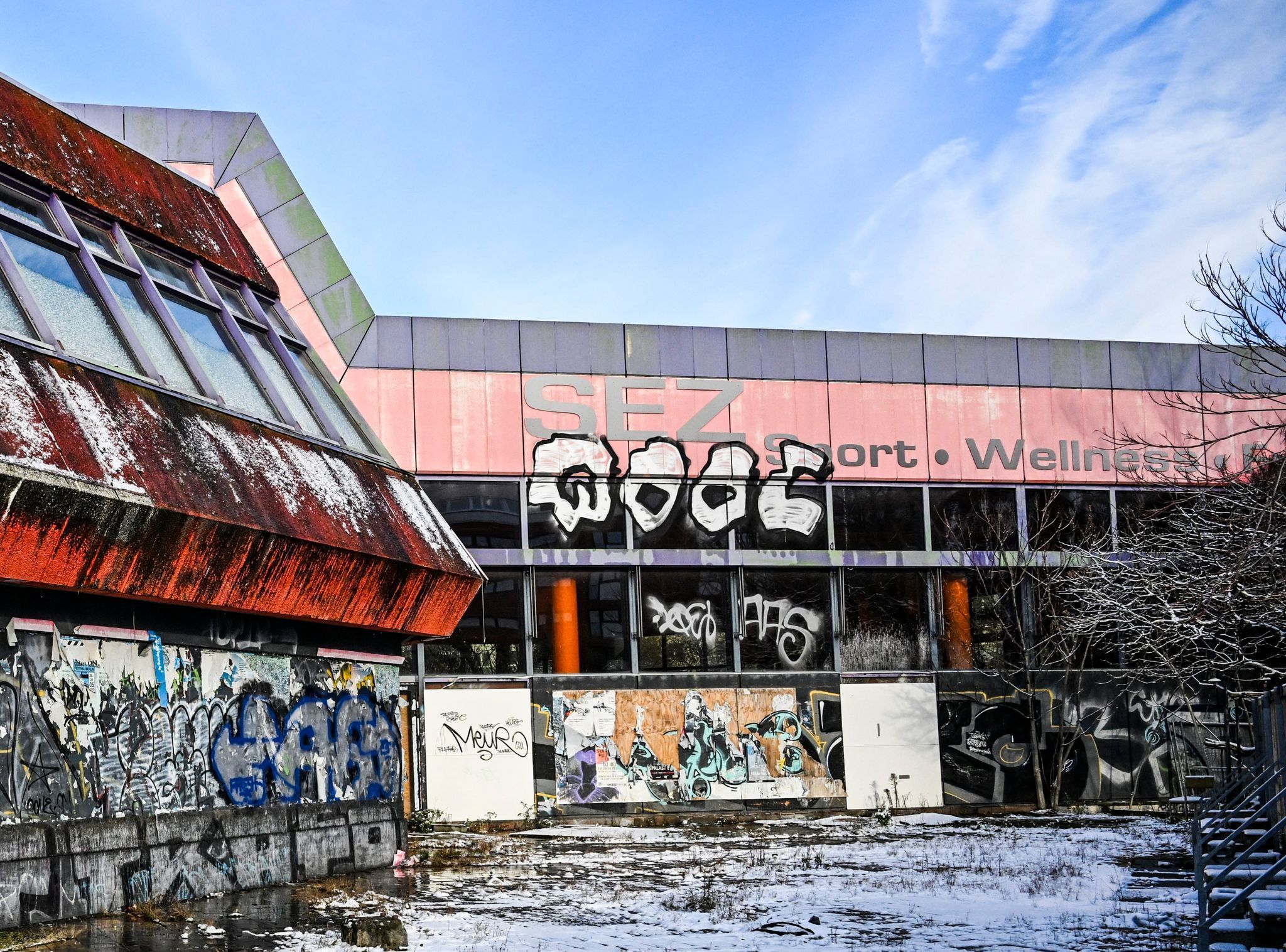 Ja zum Abriss! Das SEZ ist nur noch ein Schrotthaufen mit Geschichte