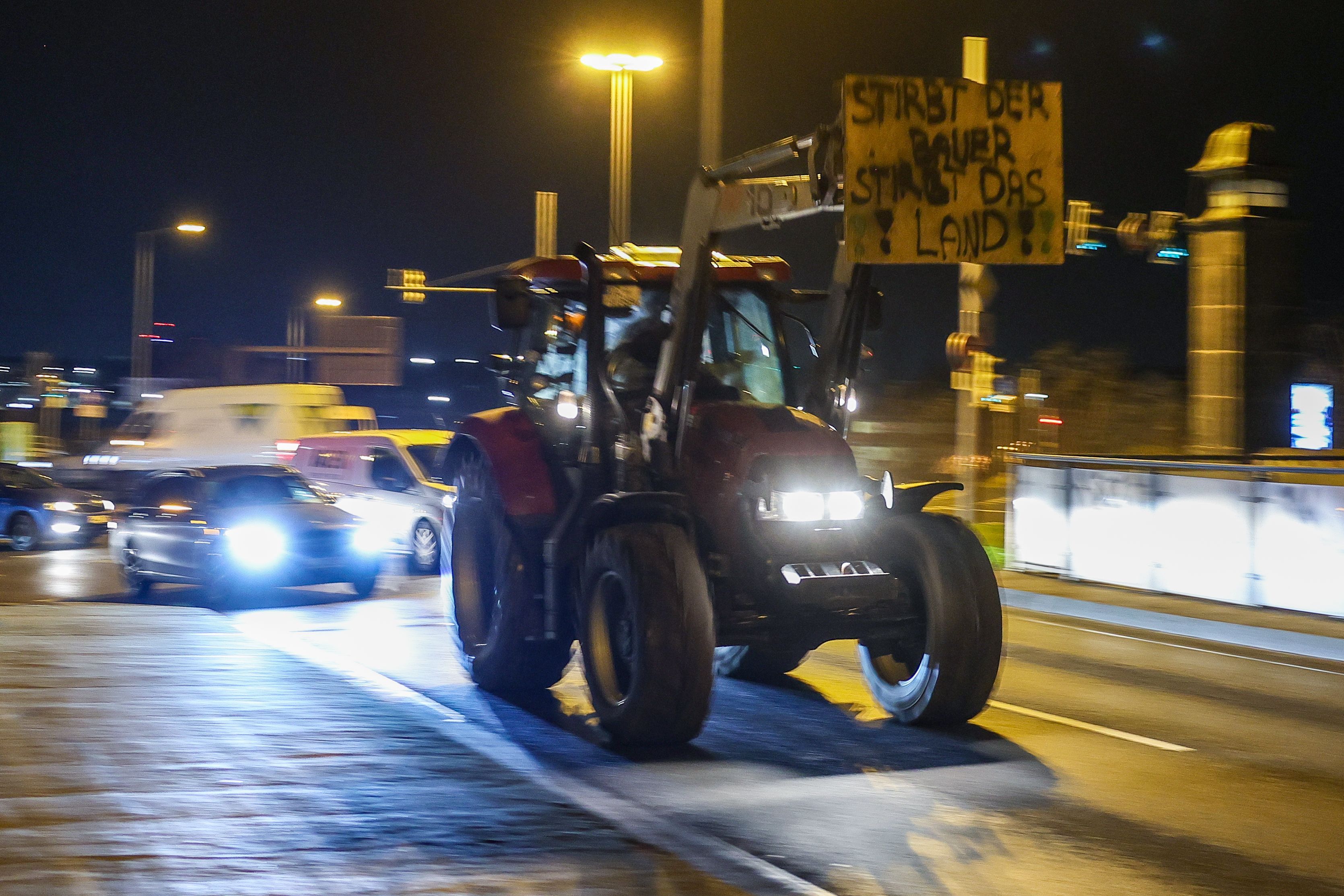 Image - Berliner wütend über Hupkonzerte der Bauern: Donnerstag drohen neue Blockaden