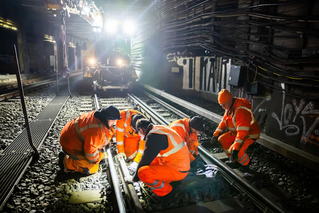 Bauarbeiten im S-Bahntunnel: In den vergangenen Jahren wurde die Nordsüd-Verbindung immer wieder im Winter gesperrt. 2027 ist es wieder so weit. Tipp: U6 oder Ring nutzen.