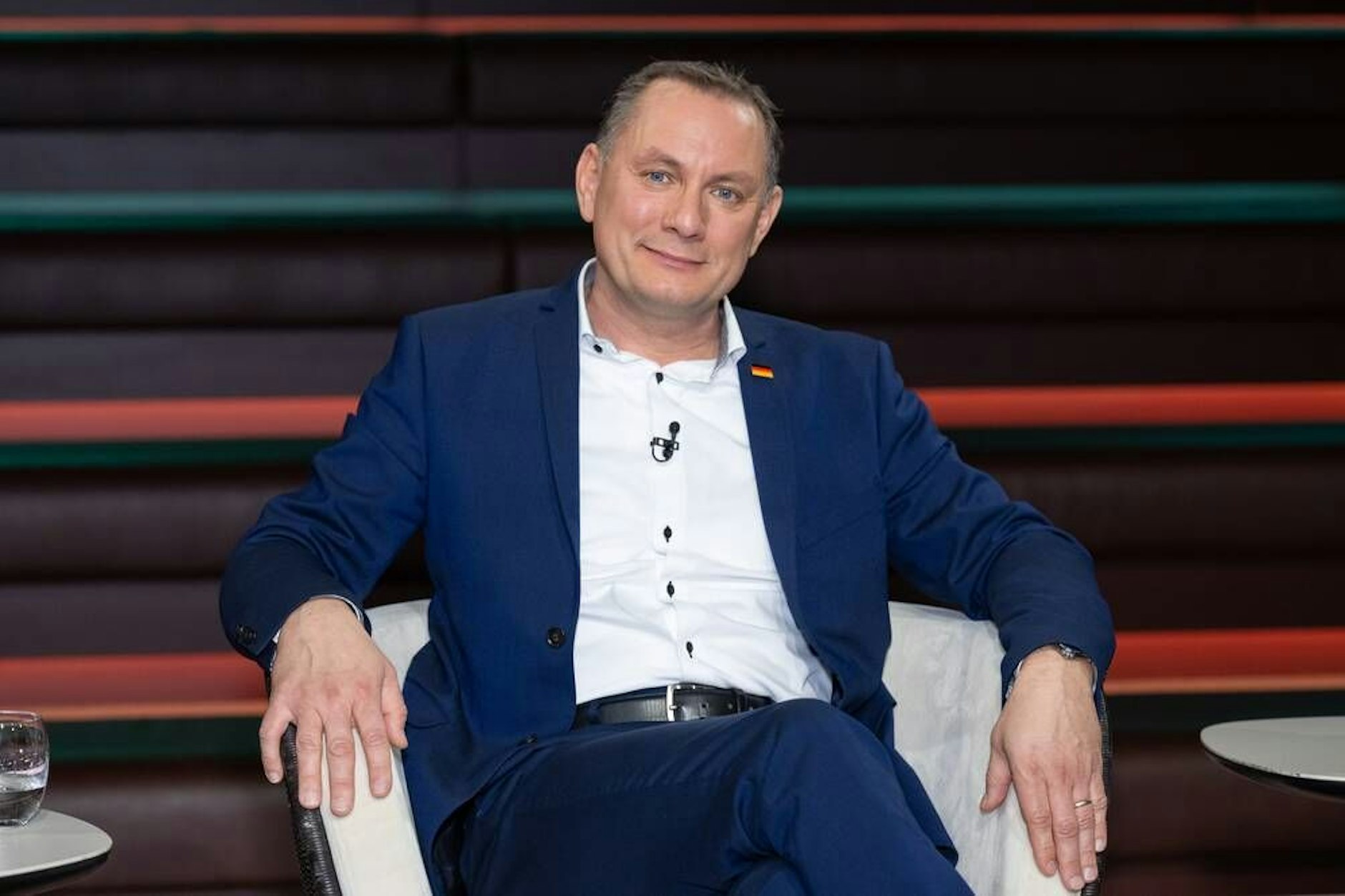 Tino Chrupalla (AfD) hatte sich angesichts der politisch angespannten Lage mit Sicherheit auf eine hitzige Diskussion vorbereitet. Es kam anders als gedacht.