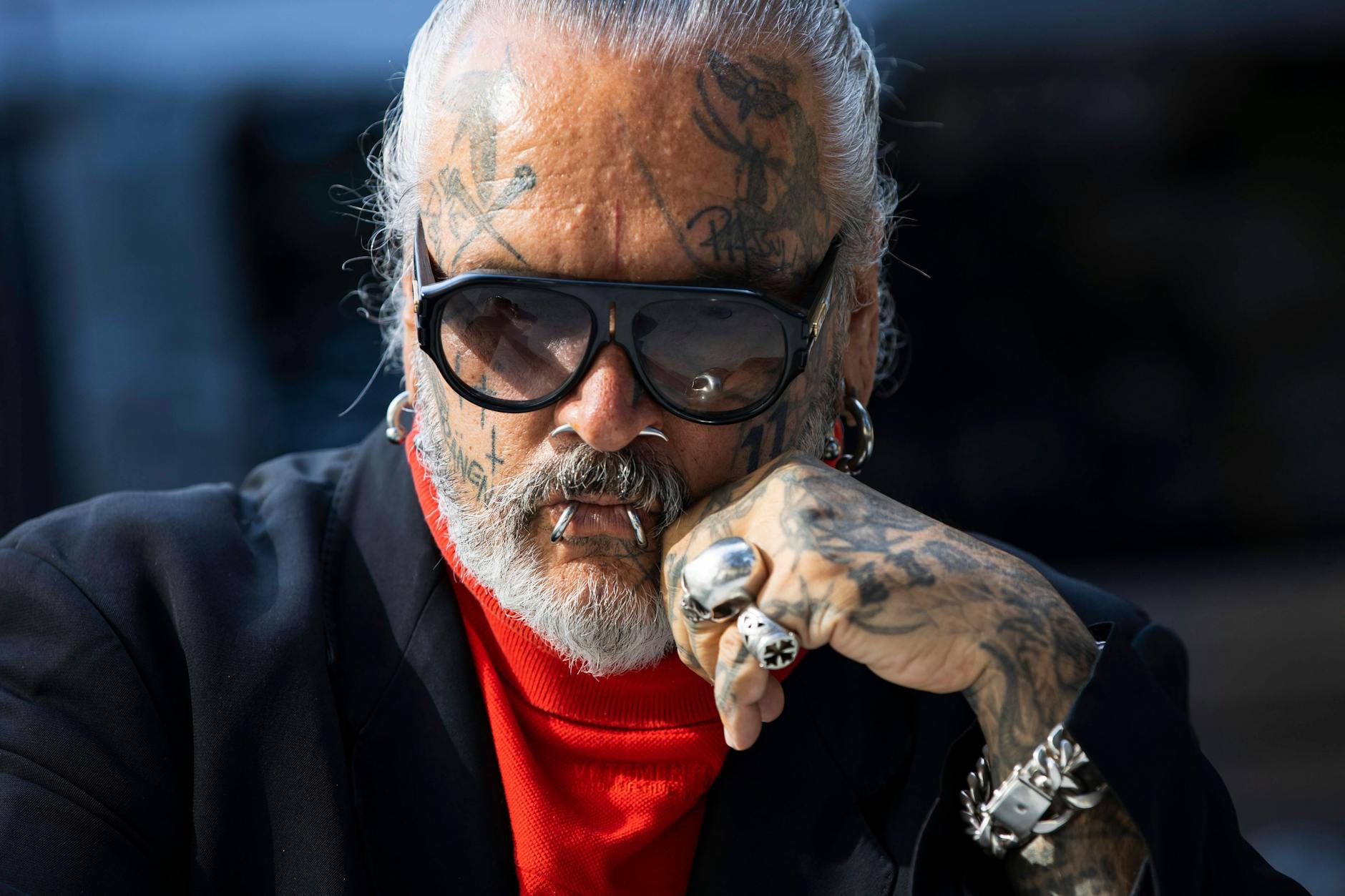 Oft sehr nachdenklich: der weltberühmte Berghain-Türsteher Sven Marquardt