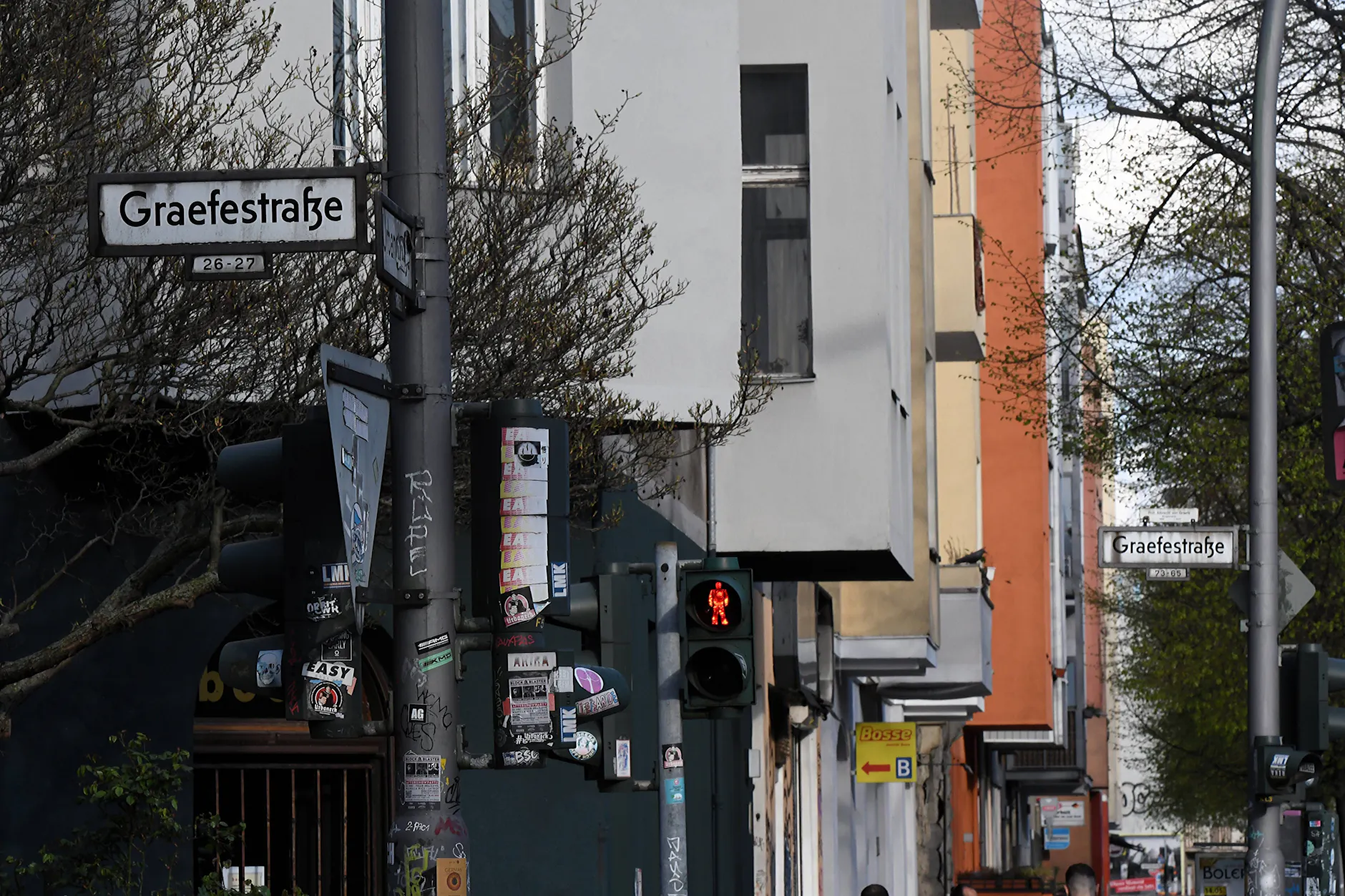 Graefestraße in Kreuzberg: Hier wurde in der Nacht auf Freitag geschossen.