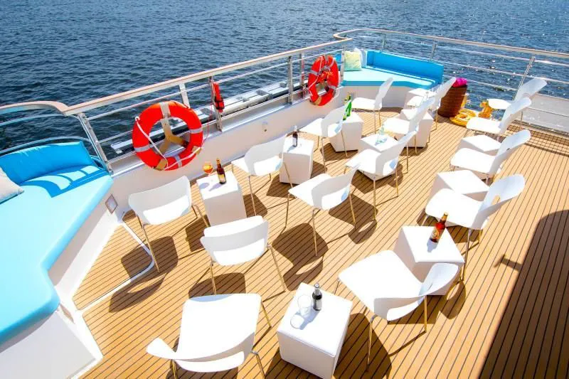 Umweltfreundliche Schiffstour mit dem Solarkatamaran ab Berlin Jannowitzbrücke zum Gasthaus Zenner und zurück. Entspannung für 2 Stunden vom Alltag.