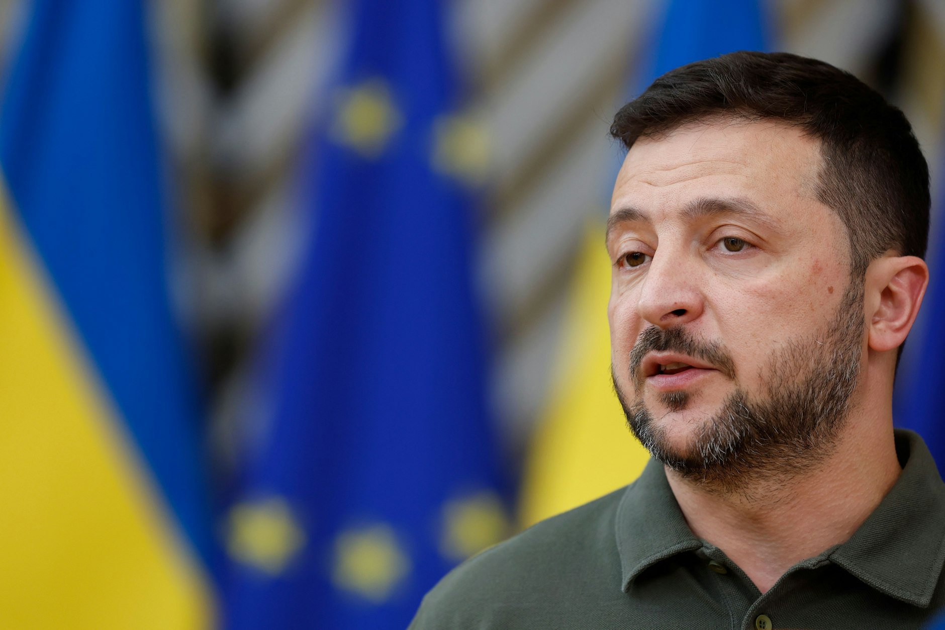 Der ukrainische Präsident Wolodymyr Selenskyj 