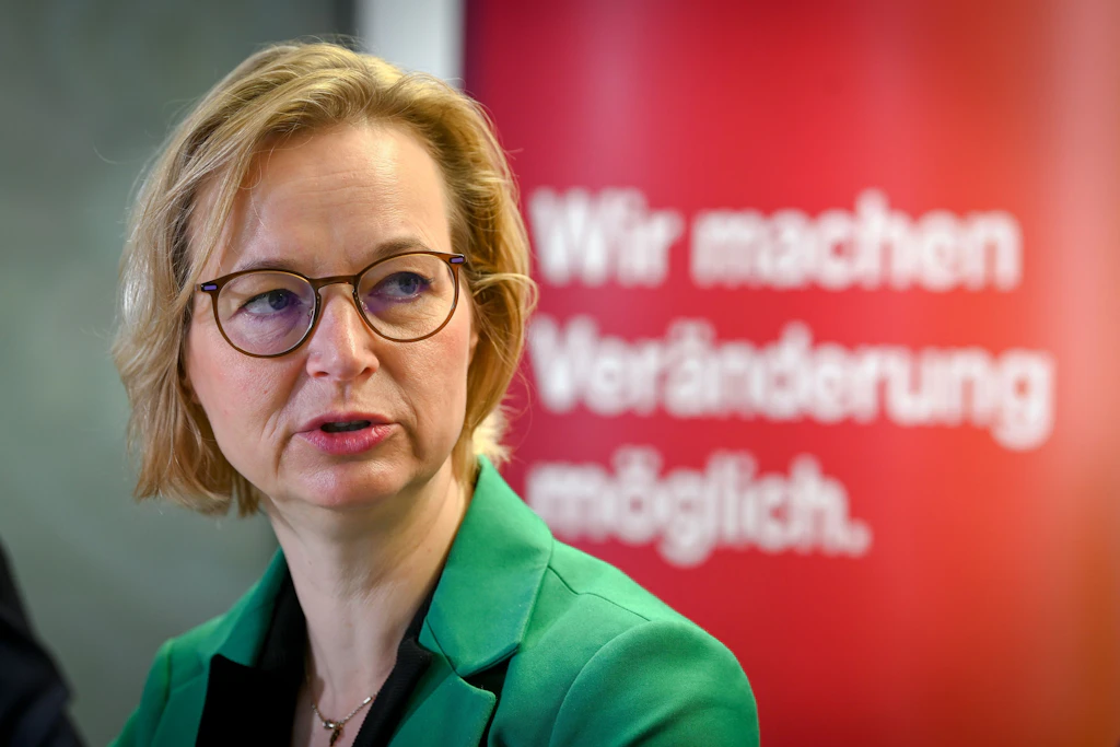 Katja Wolf, Landesvorsitzende des BSW in Thüringen war am Donnerstag bei „Markus Lanz“ zu Gast.