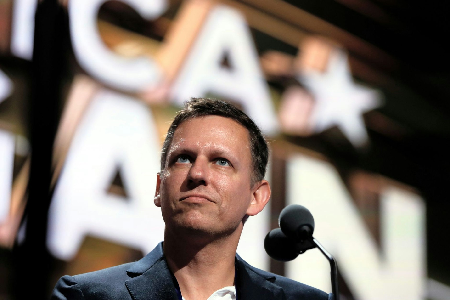 Peter Thiel ist einer der Gründer von Palantir.
